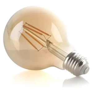 Bombillo LED Filamento Globo G125 4W E27 Mercury IBL40 luz cálida vintage