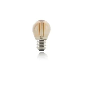 Bombillo LED Filamento Pin Pon 2W con diseño vintage y bajo consumo.