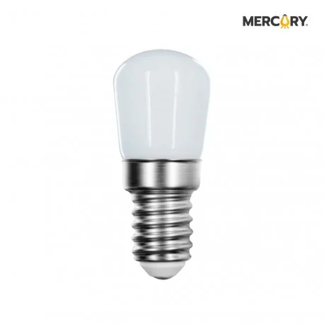 Bombillo LED para nevera 3W E14 con luz blanca y bajo consumo energético.