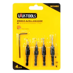 Juego Brocas Avellanadoras Uyustools