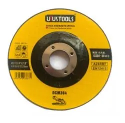 Disco de desbaste Uyustools DCM304 de 115 mm para metal