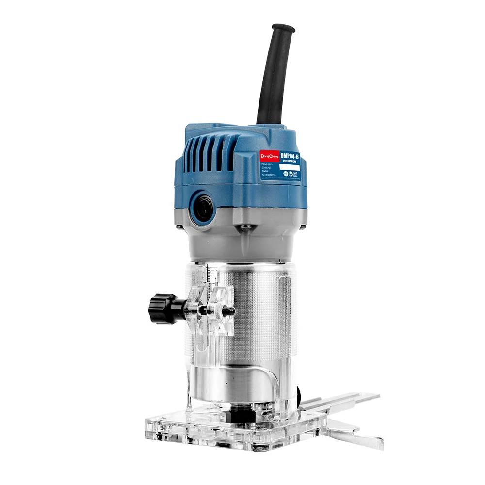 Fresadora Base Fija DMP04-6 de 550W para trabajos profesionales de carpintería.