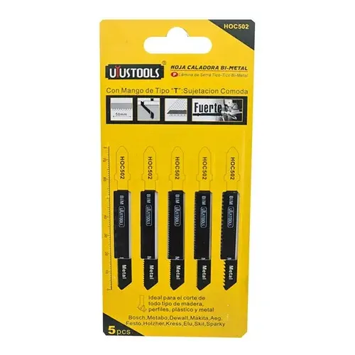 Hojas Bimetal Caladora Uyustools HOC502
