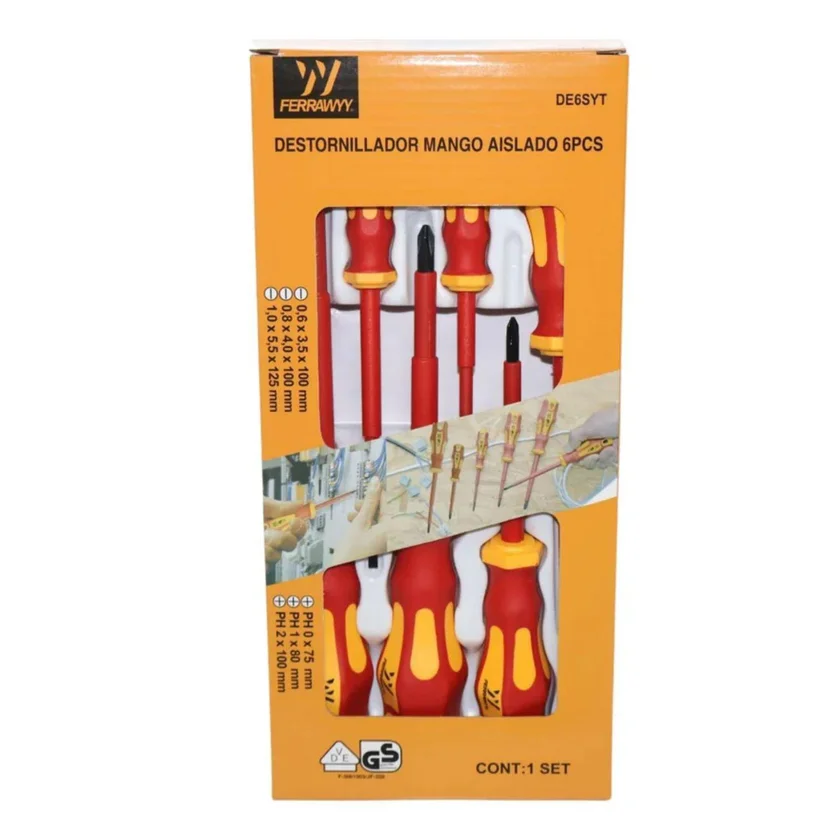 Juego Destornilladores Uyustools DE6SYT