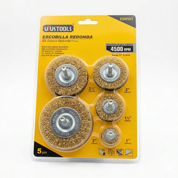 Juego de Gratas Uyustools 5 Piezas