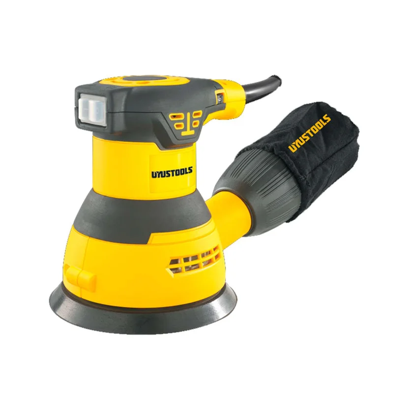 Lijadora Roto Orbital 5" 350W UY-LRJ125 para acabados precisos y eficientes.