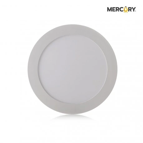 Panel led 12W redondo de incrustar luz blanca Mercury IPL05
