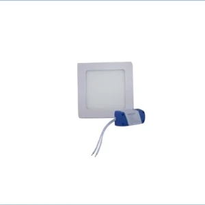 Panel LED 6W cuadrado de incrustar luz blanca Mercury IPL017