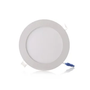 Panel LED Redondo de Incrustar 9W Mercury IPL11 con iluminación uniforme y bajo consumo.