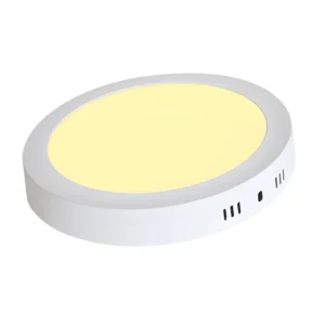 Panel LED Sobreponer Redondo 18W Mercury IPL43 para iluminación interior