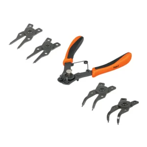 Pinza de retención Truper 17355 con cabezas intercambiables.