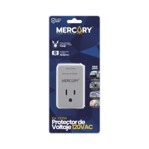 Protector de Voltaje 120V AC ECA112 para protección de electrodomésticos y equipos electrónicos