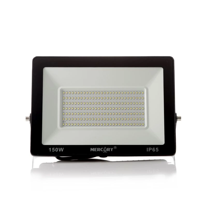 Reflector LED tipo tableta 150W con luz blanca de alta potencia.