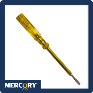 Tester corriente Mercury EAE05 amarillo de 190 mm para comprobación de voltaje
