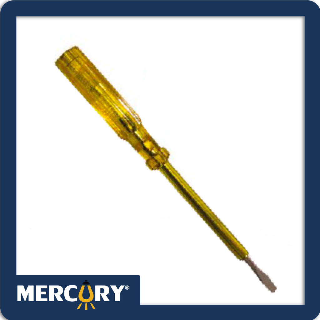 Tester de corriente Mercury EAE05 de 190 mm color amarillo.