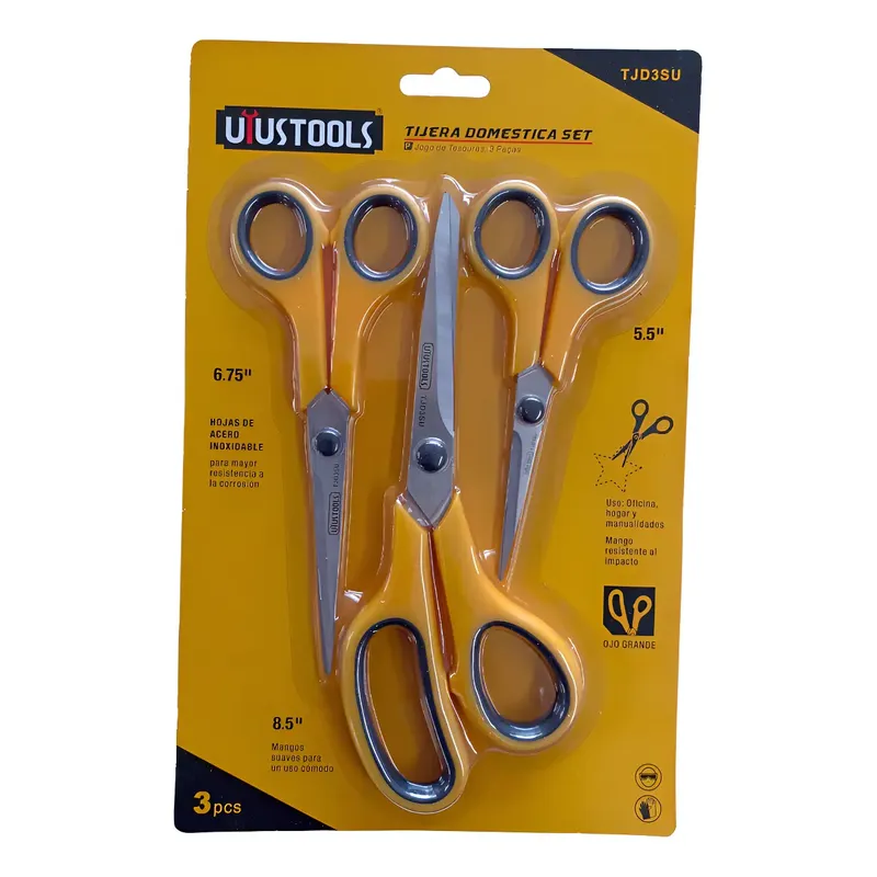 Set de tijeras multipropósito Uyustools TJD3SU.