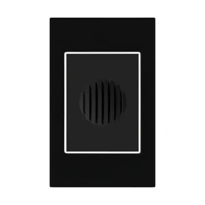 Timbre Zumbador Black Mirror Mercury ETI156 color negro con diseño moderno