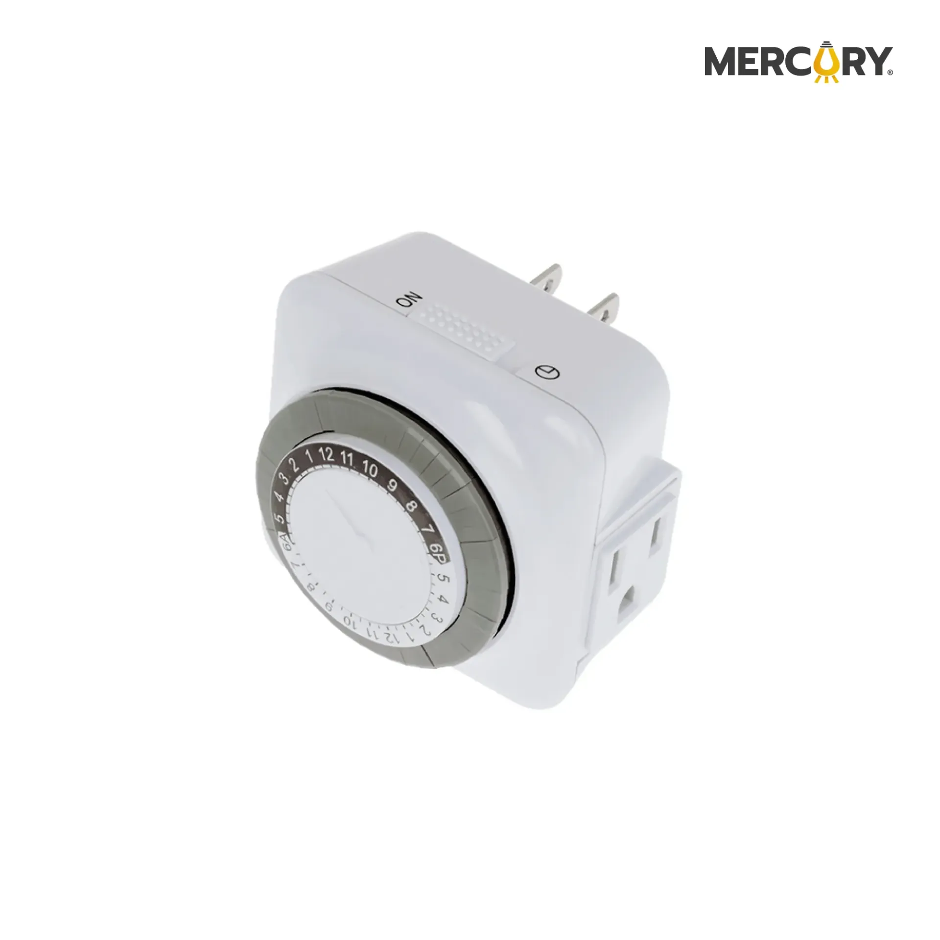 Timer Mecánico Mercury ESE17 de 30 minutos para apagado automático programado.