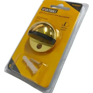 Tope para puerta semi bola dorado Uyustools TOS02U